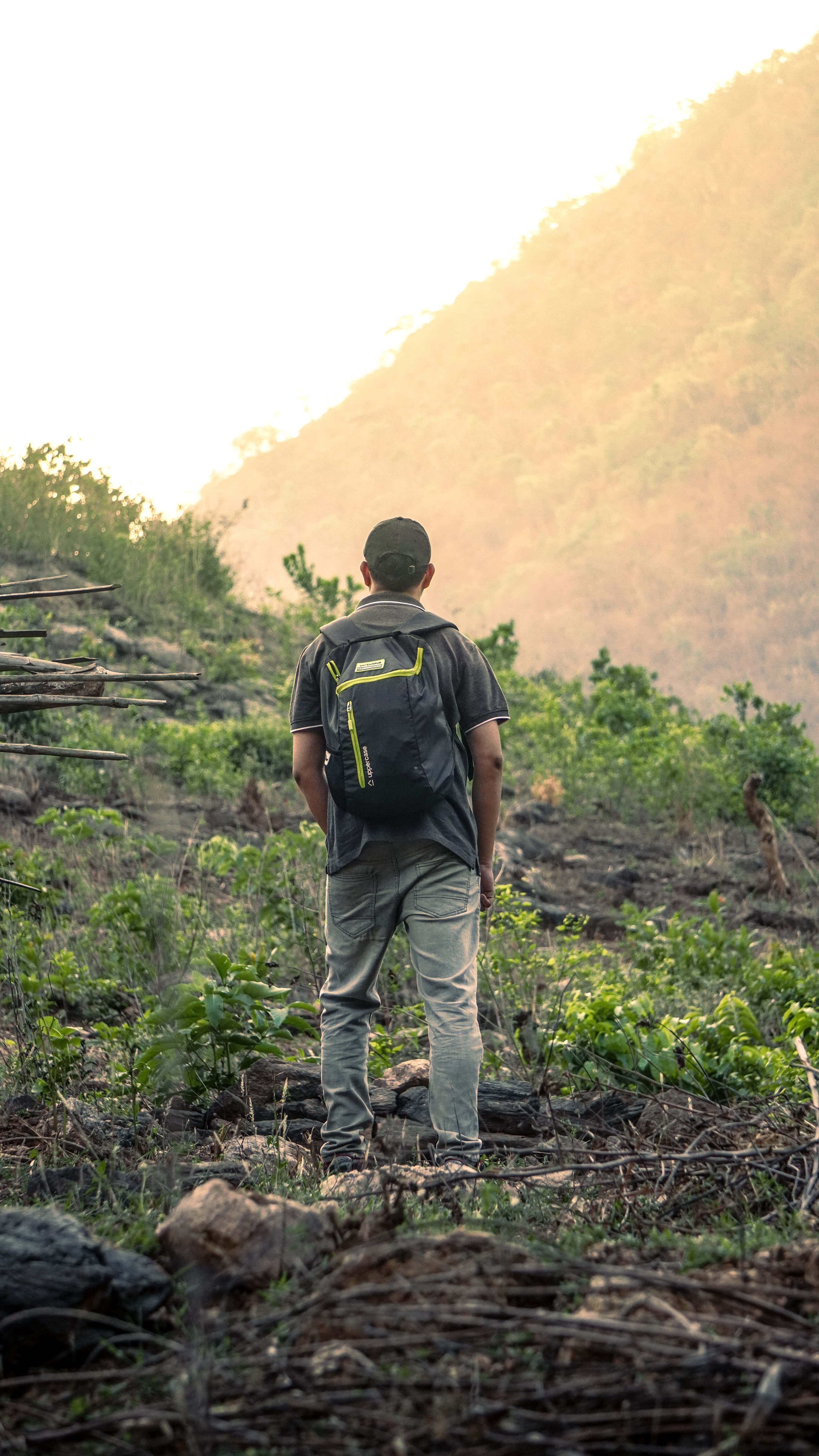 Trekking through the rugged terrain of the Eastern Ghats during a graphite expedition